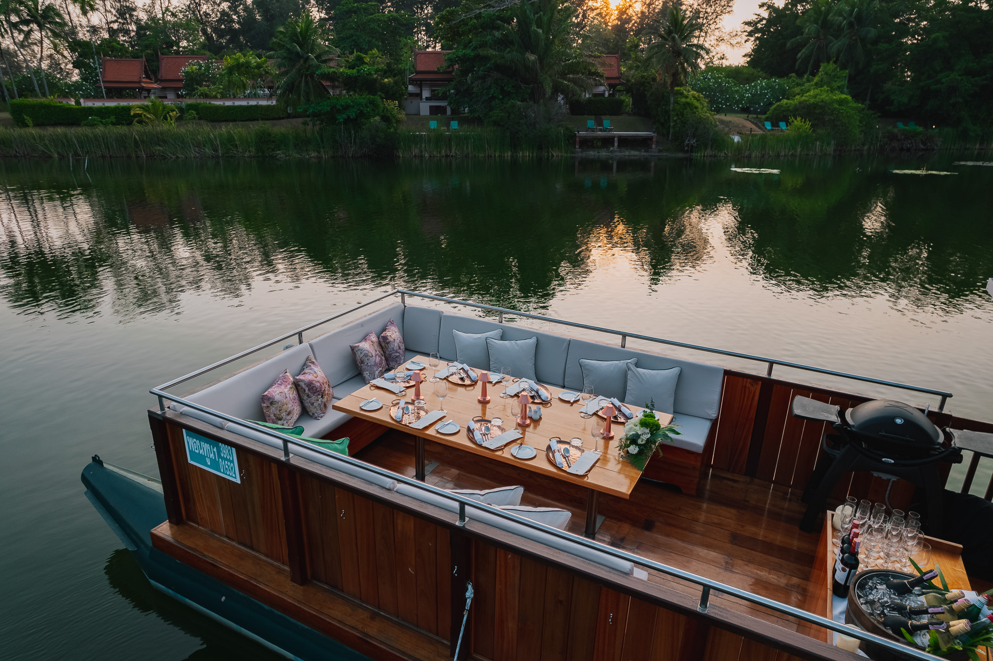 Mekhala Boat Phuket bird eye view